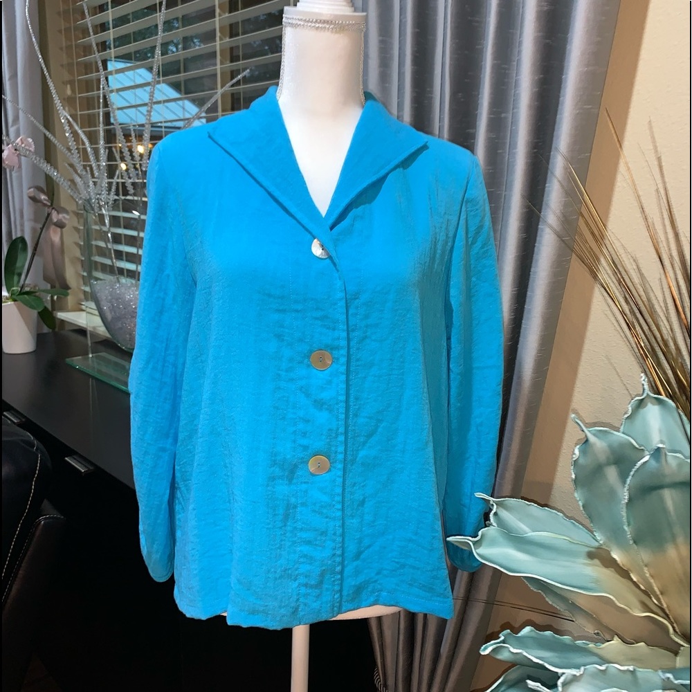 Fridaze 100% linen button down shirt